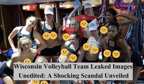 fotos filtradas equipo de voley wisconsin|Wisconsin volleyball team private photos leaked, being investigated